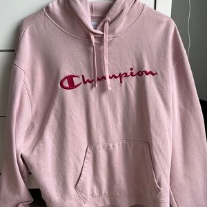 Pink Girls Champion Hoodie